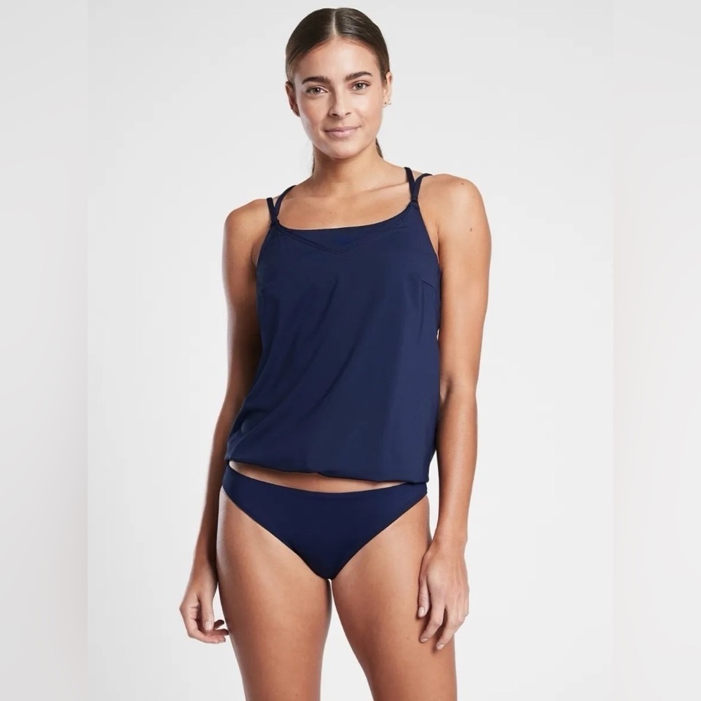 Athleta Blue Bikini Swimwear